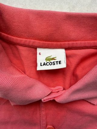 Polo Lacoste rosso