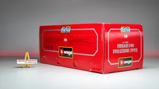Ferrari F40 coche escala 1:24 Bburago