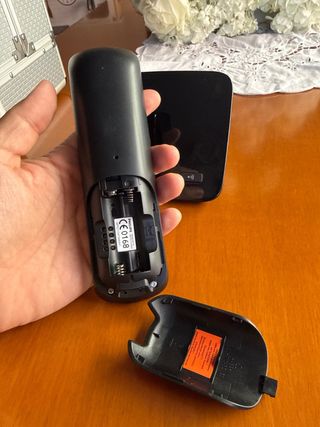 Teléfono inalámbrico Philips negro