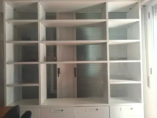 Estantería blanca 5 baldas