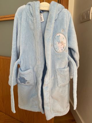 Bata Frozen Elsa Talla 5/6 años