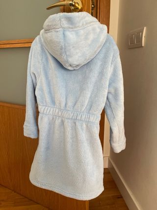 Bata Frozen Elsa Talla 5/6 años