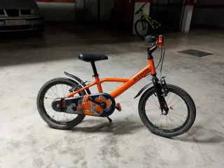 Bicicleta infantil naranja Btwin