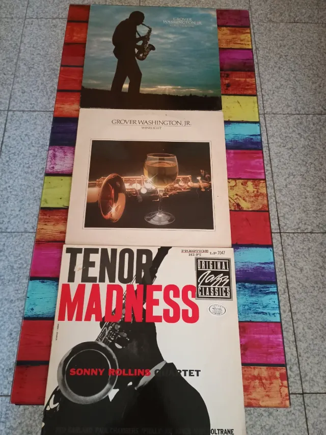 Lote 3 Vinilos Jazz: Grover Washington Jr., Sonny