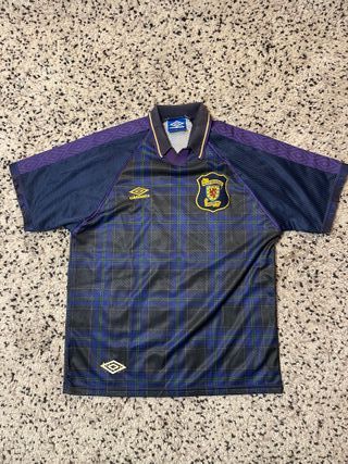 Maglia Calcio Scozia Umbro Tartan