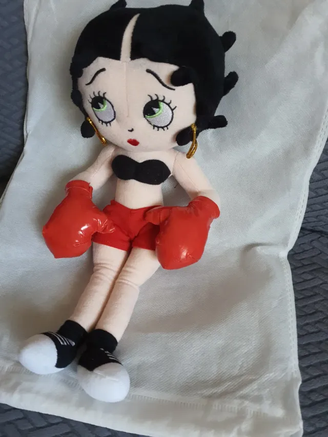 Peluche Betty Boop Boxeadora