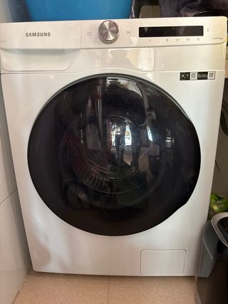 Lavadora Secadora Samsung Blanca
