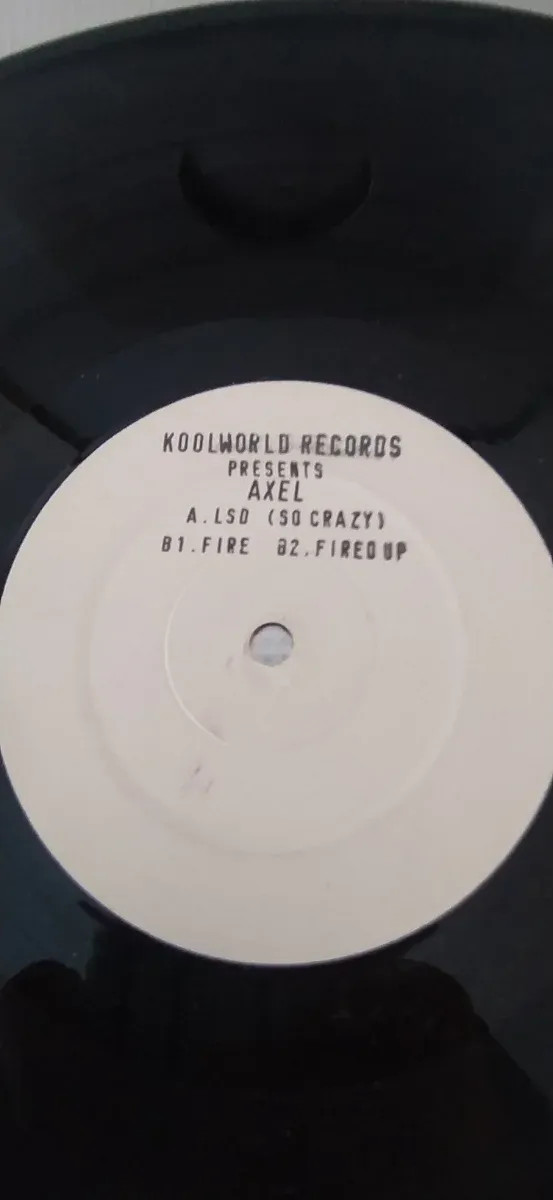 AXEL - Lsd (So Crazy) KOOLWORLD RECORDS Vinilo