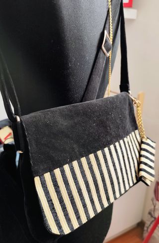 Borsetta artigianale in velluto