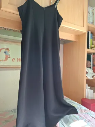 Vestido de fiesta negro mujer