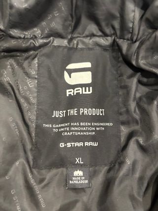 Chaqueta G-Star RAW Hombre XL Negra