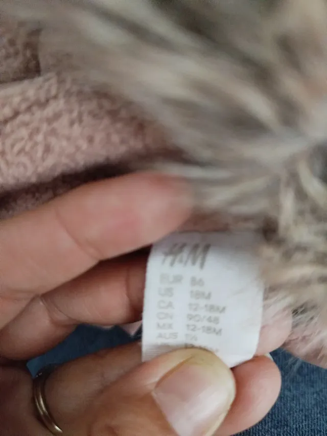 Traje de nieve niña 18 meses