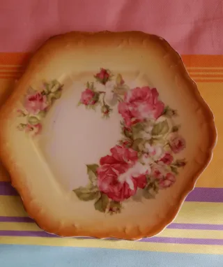 3 Antichi Piatti Decorativi