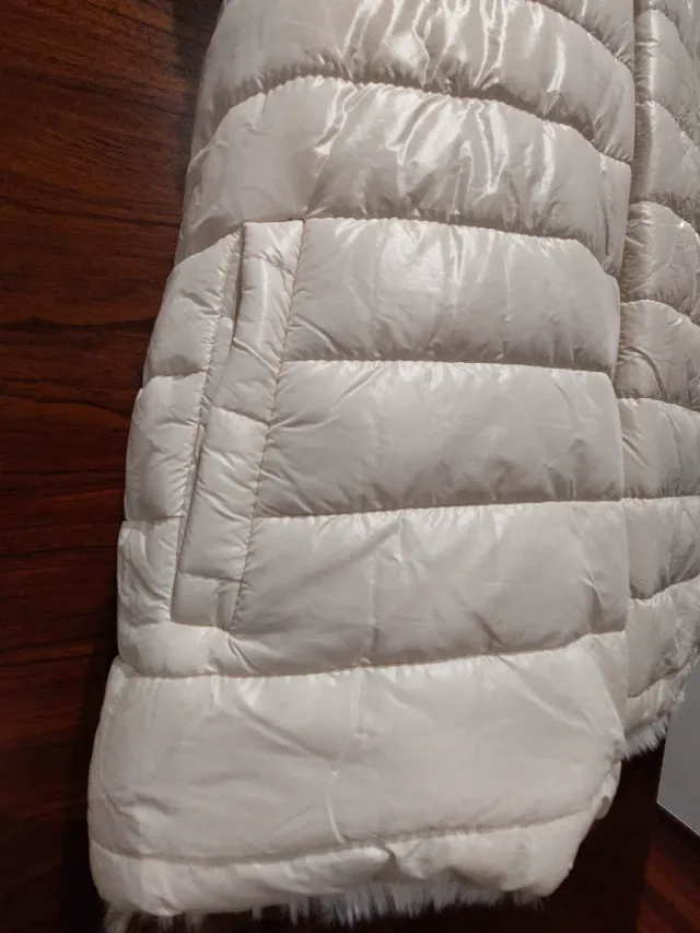 Chaleco reversible mujer gris