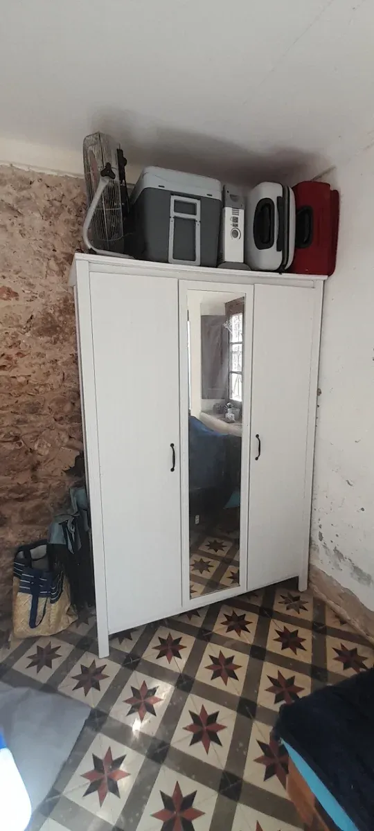 Armario 3 puertas con espejo