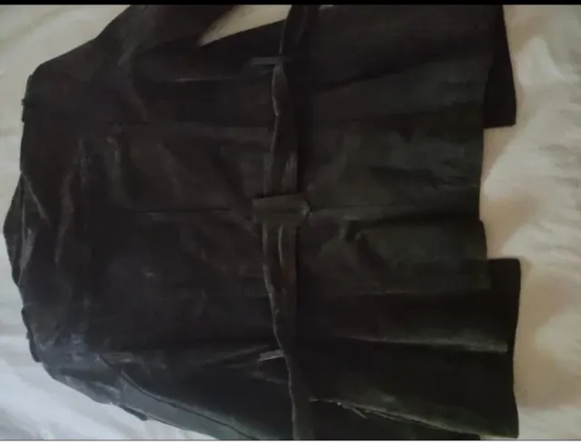 Chaqueta de piel WRP Negra