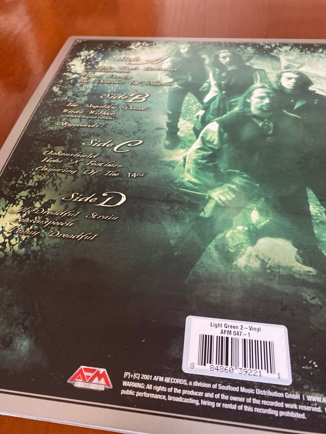 Elvenking Heathenreel Vinilo Verde