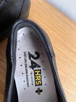 Zapatos mujer 24HRS talla 37 negros