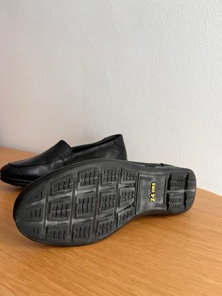 Zapatos mujer 24HRS talla 37 negros