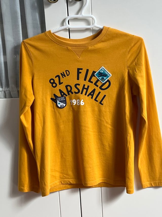 Camiseta amarilla manga larga Field Marshall