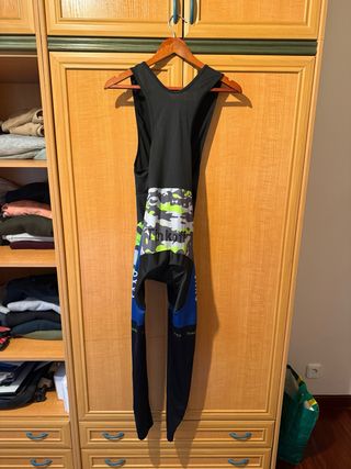 Culote Largo Ciclismo TINKOFF Talla L Poco usado.