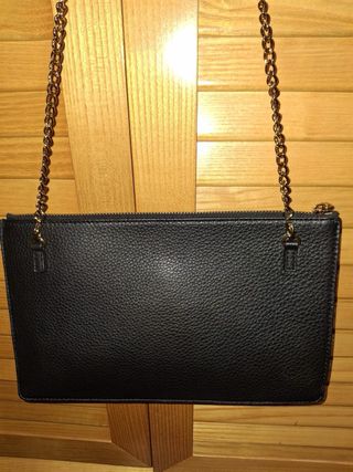 Bolso Love Moschino Negro y Dorado