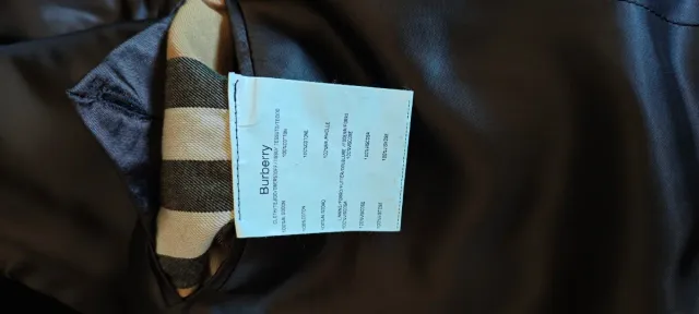 Chaqueta Burberry hombre