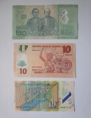 LOTE POLIMEROS 5 BILLETES