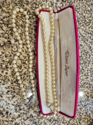 Collar de perlas Diana Super