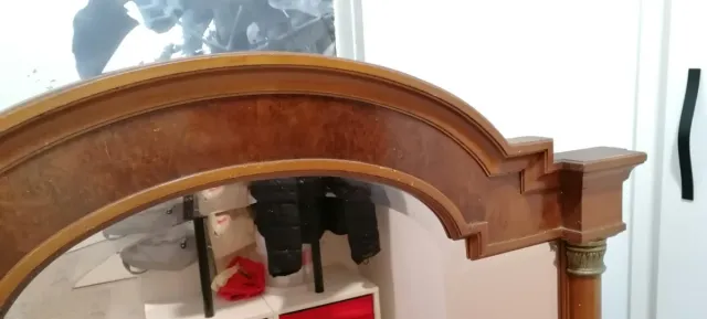 Espejo clásico madera y cristal