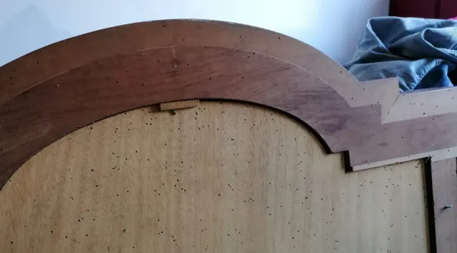 Espejo clásico madera y cristal