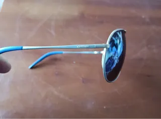 Gafas de sol Carrera originales doradas y azules