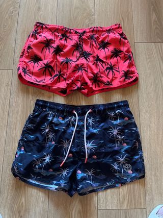 Bañadores chico palmeras polinesia 10€/dos
