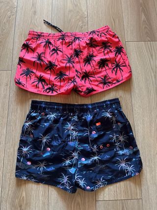 Bañadores chico palmeras polinesia 10€/dos