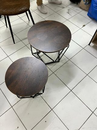 Tavoli da salotto rotondi (2 unità)