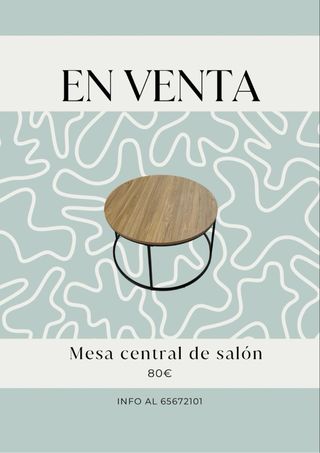 Tavoli da salotto rotondi (2 unità)