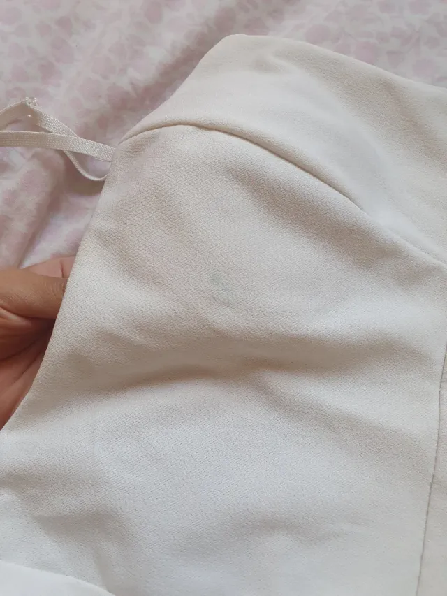 Vestido largo estampado rosas