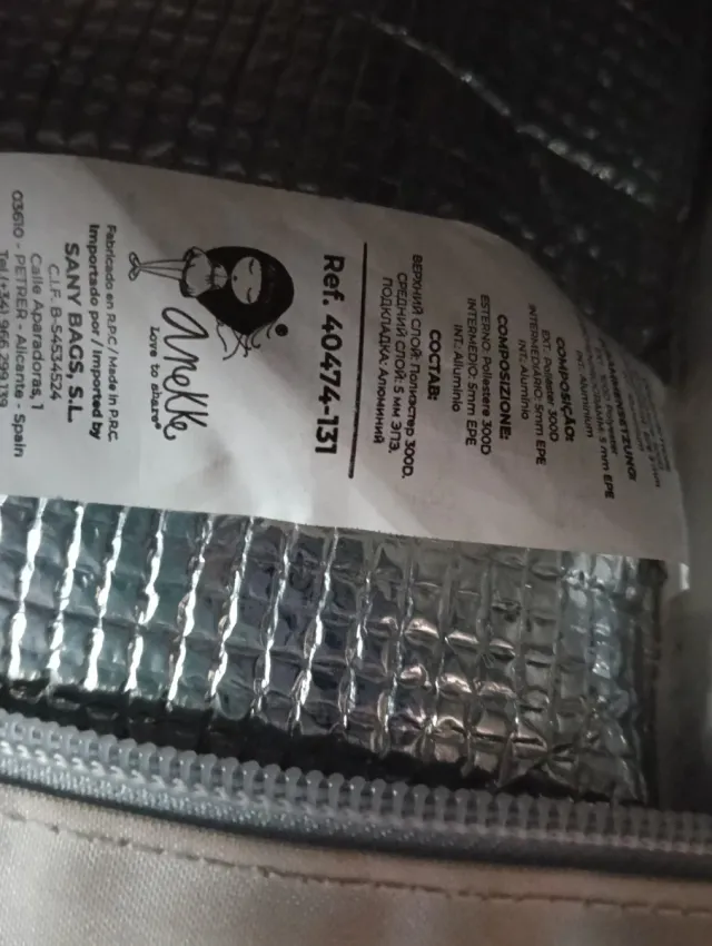 Bolso Nevera Anekke Multicolor con Bolsillos