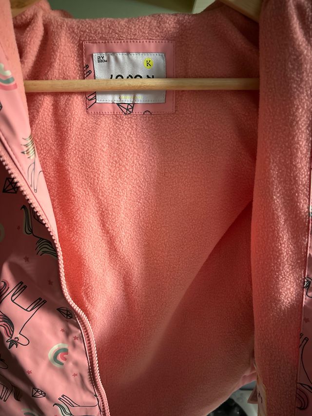 Chubasquero niña unicornios 2-3 años