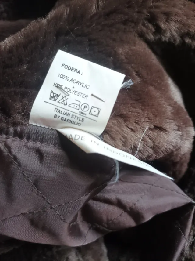 Cappotto donna Top Line con pelliccia