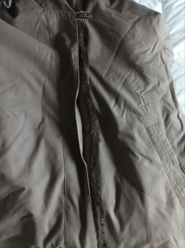 Cappotto donna Top Line con pelliccia