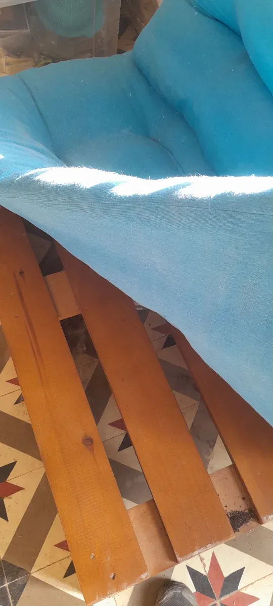 Sofá de palet interior