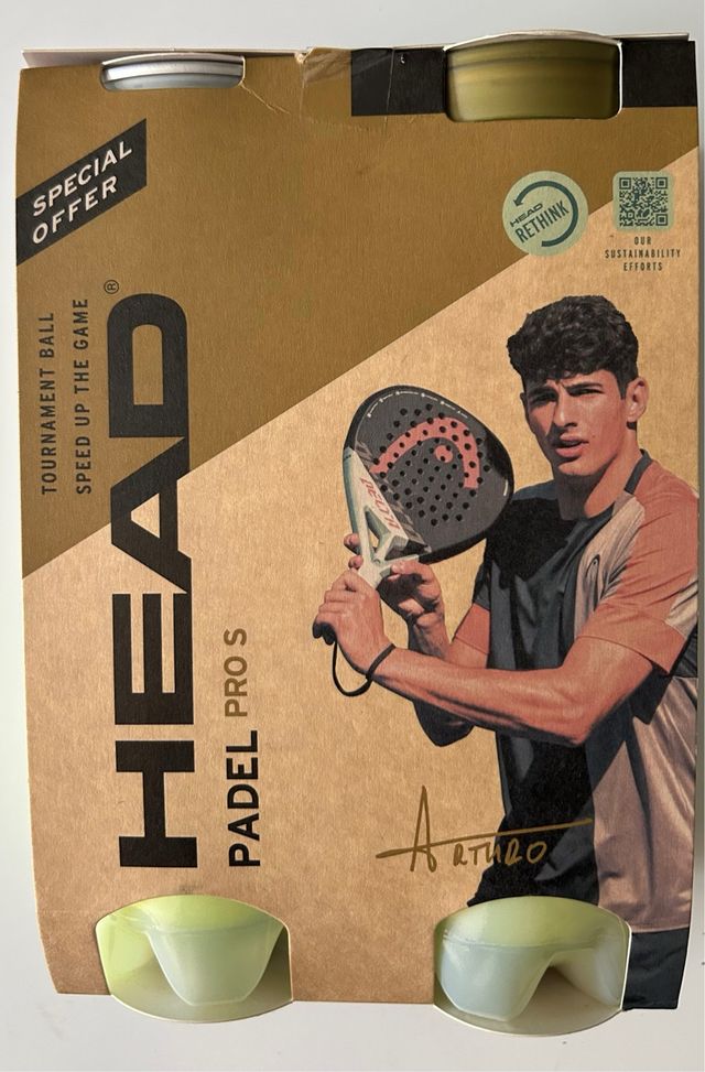 Pack Pelotas Head Padel Pro S Edición Limitada
