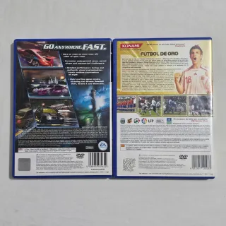 2 Giochi PS2: Need for Speed & PES 6