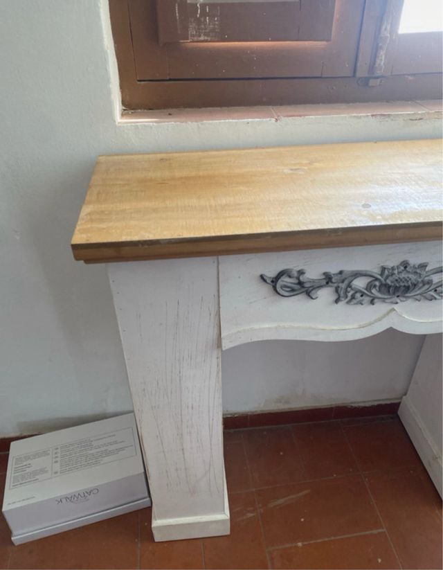 Chimenea + Taburete Rosa