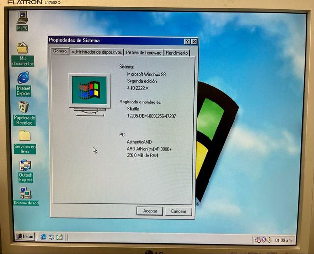 PC retro compatto Shuttle XPC