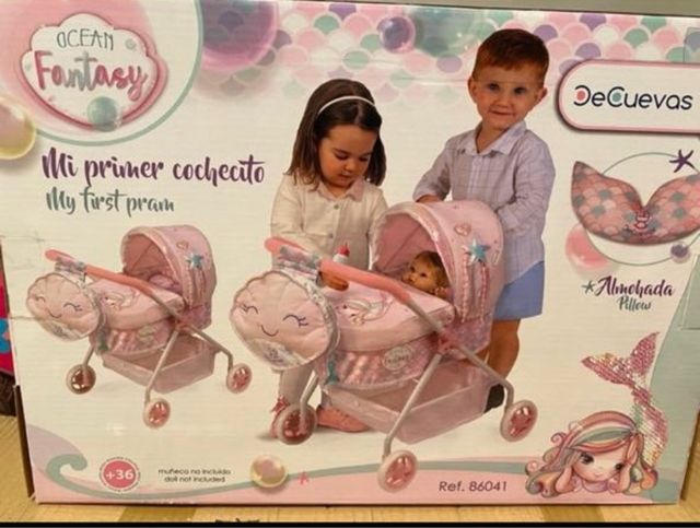 Cochecito de muñecas DeCuevas Ocean Fantasy