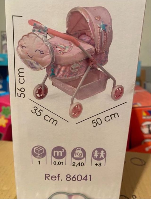 Cochecito de muñecas DeCuevas Ocean Fantasy