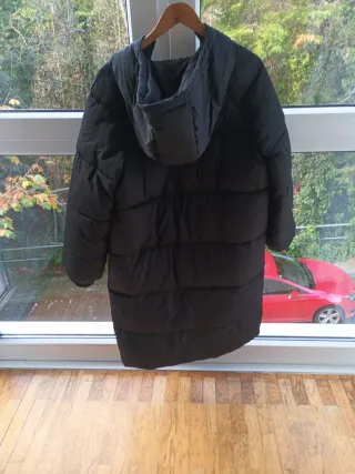 Plumífero Stradivarius Negro Talla M