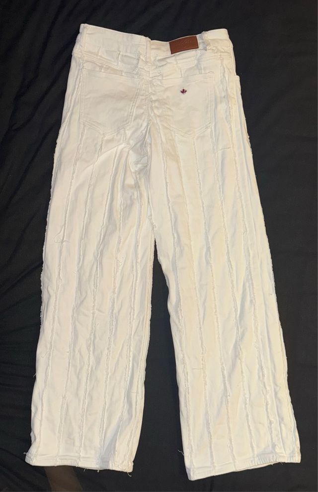 Pantalón Vaquero Noon Blanco Talla 36